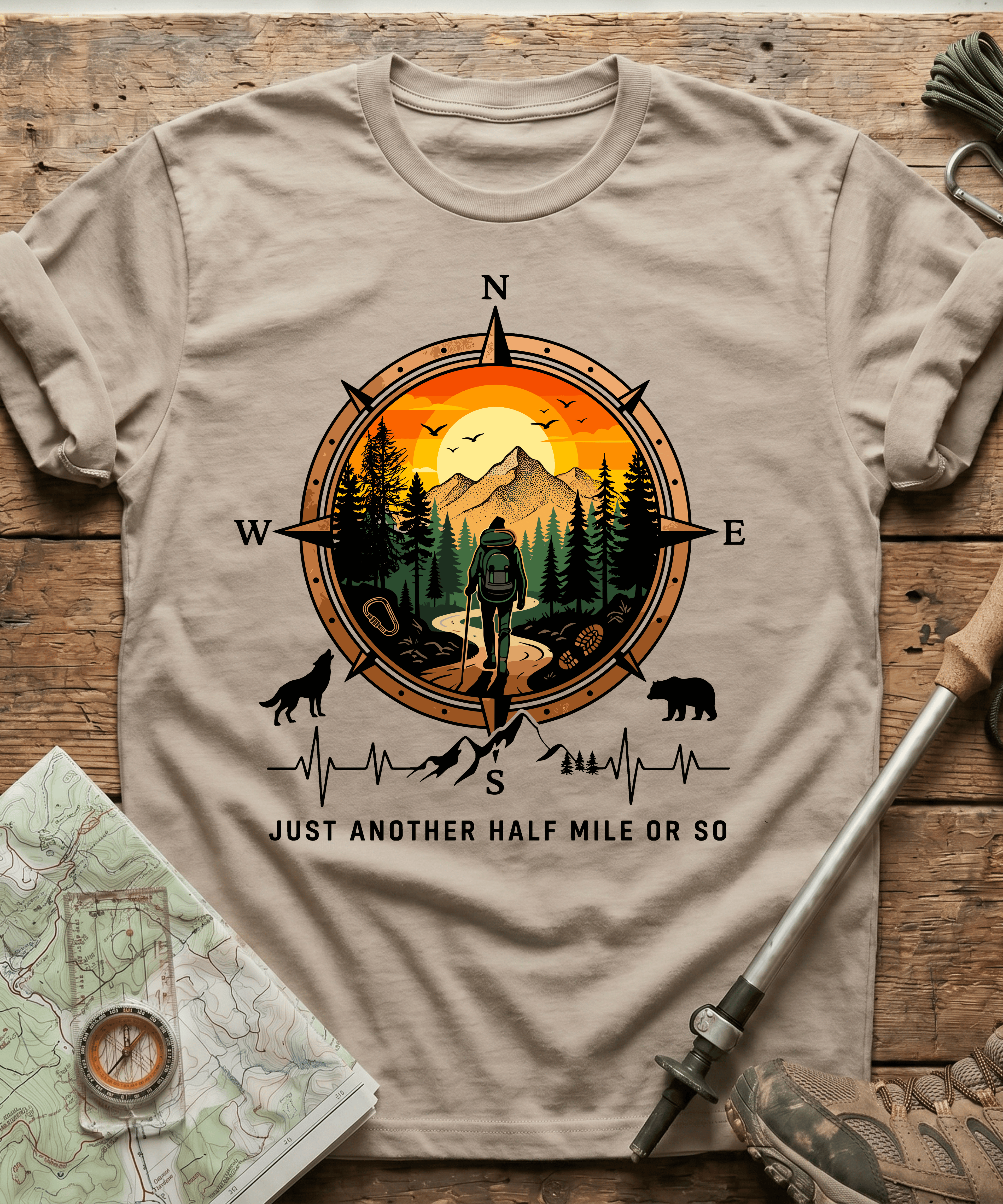 Just Another Half Mile Or So T-shirt