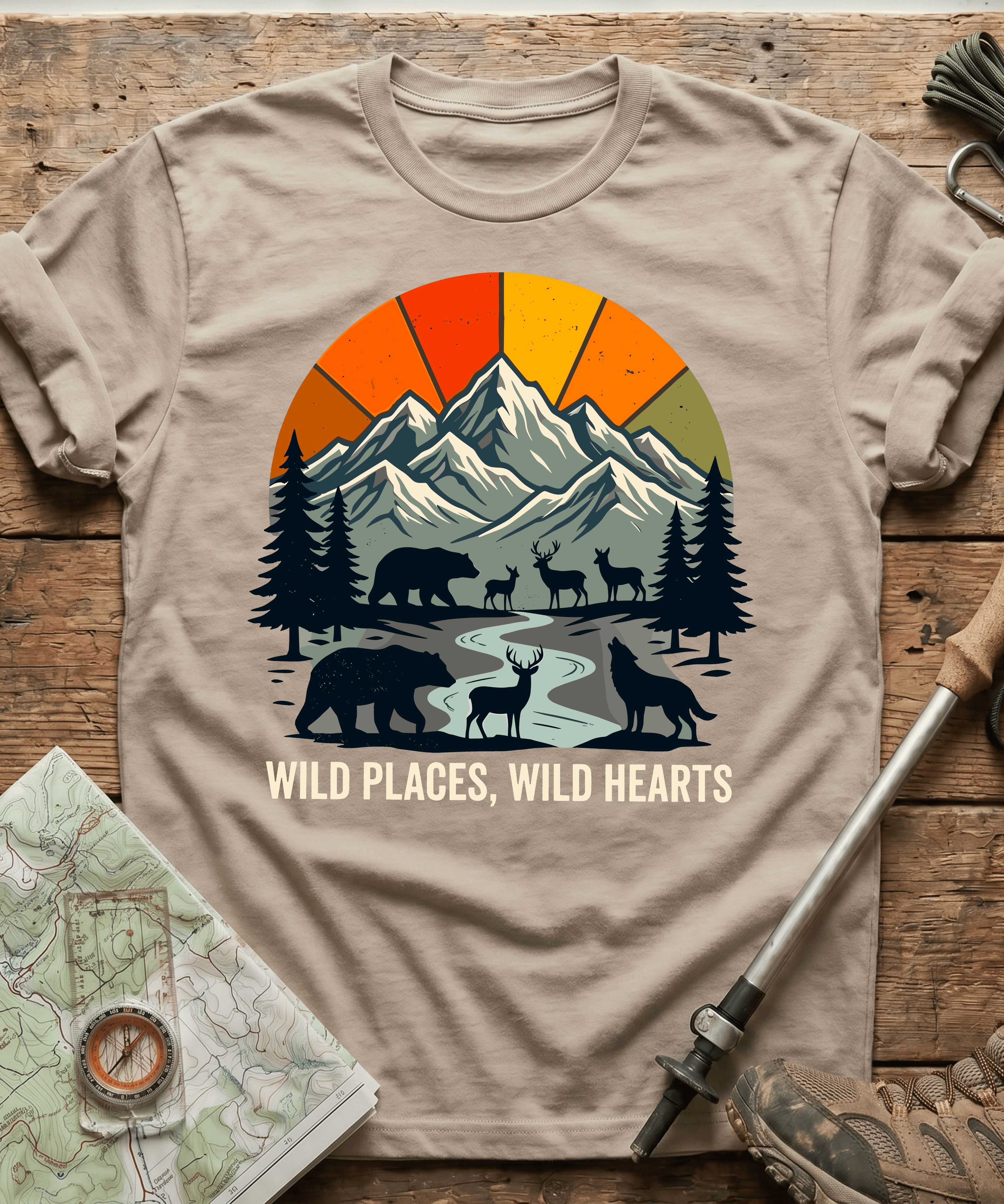 Wild Places Wild Heart T-shirt