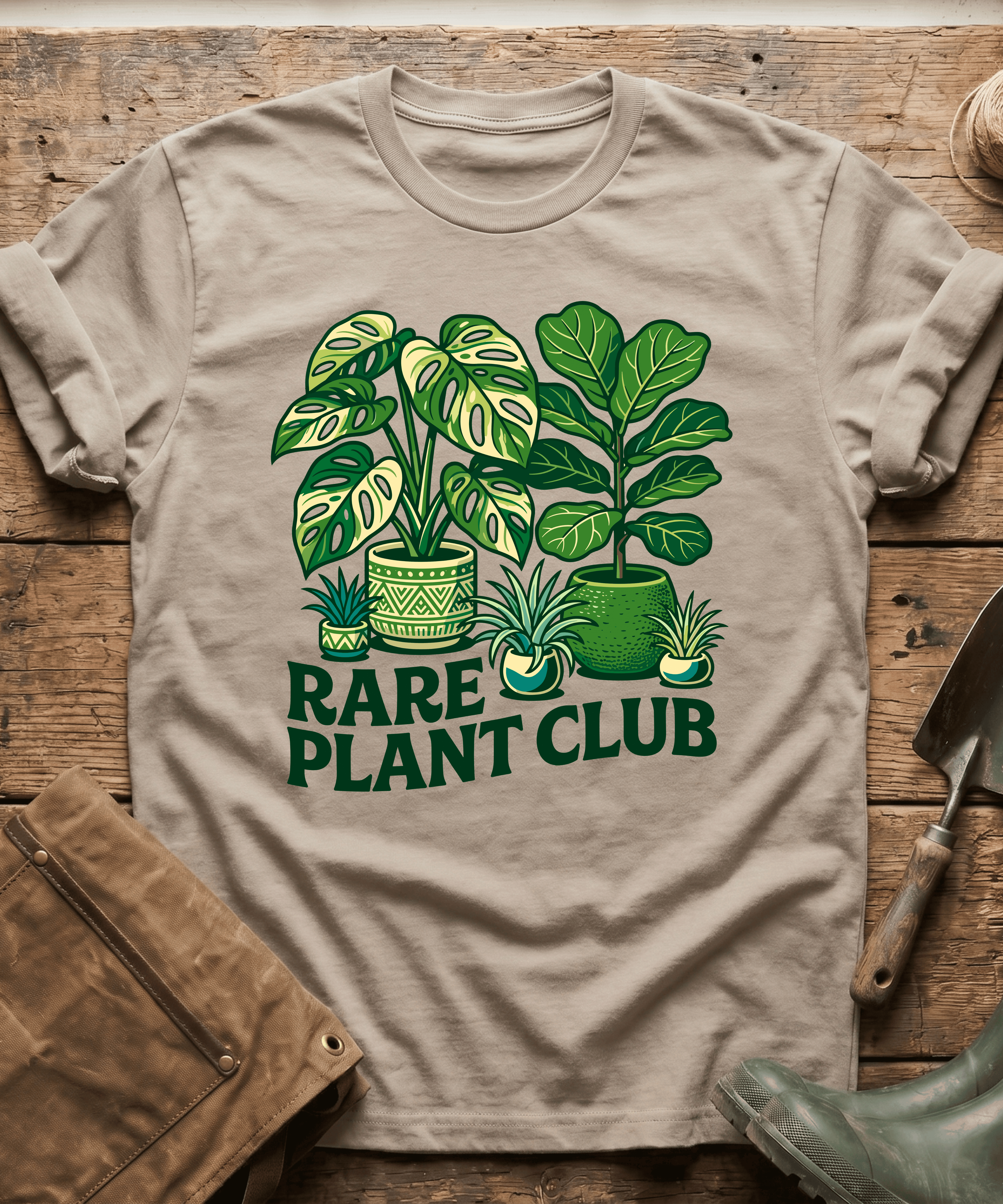 Rare Plant Club Variegated Monstera T-Shirt