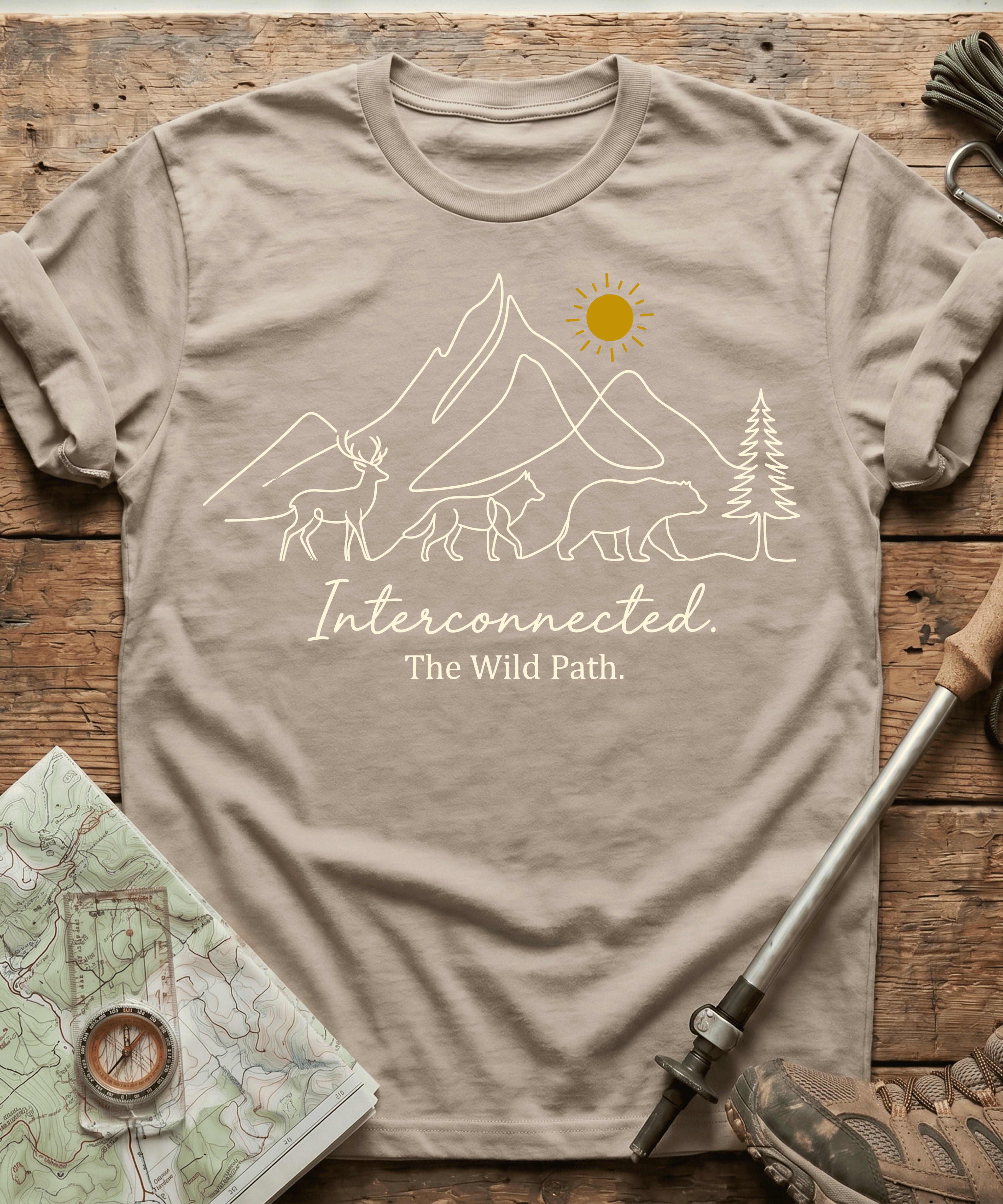 Interconnected The Wild Path T-shirt