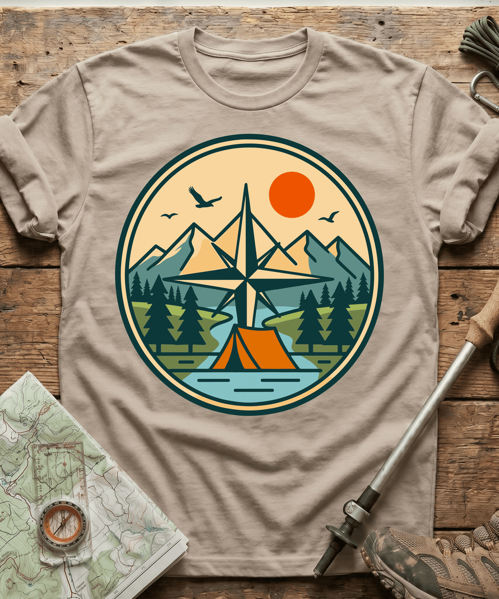 Explore More Camping Compass T-Shirt