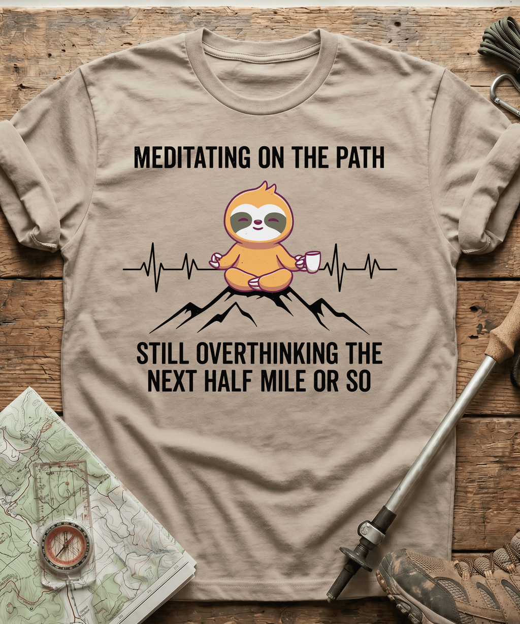 Meditating On The Path T-shirt