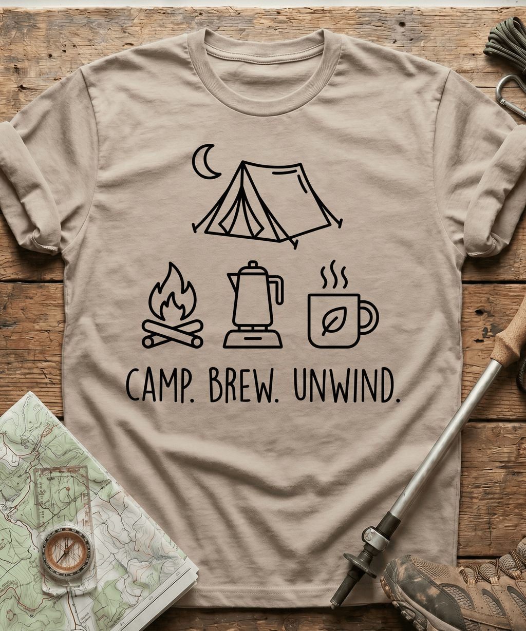 Camp Brew Unwind T-shirt
