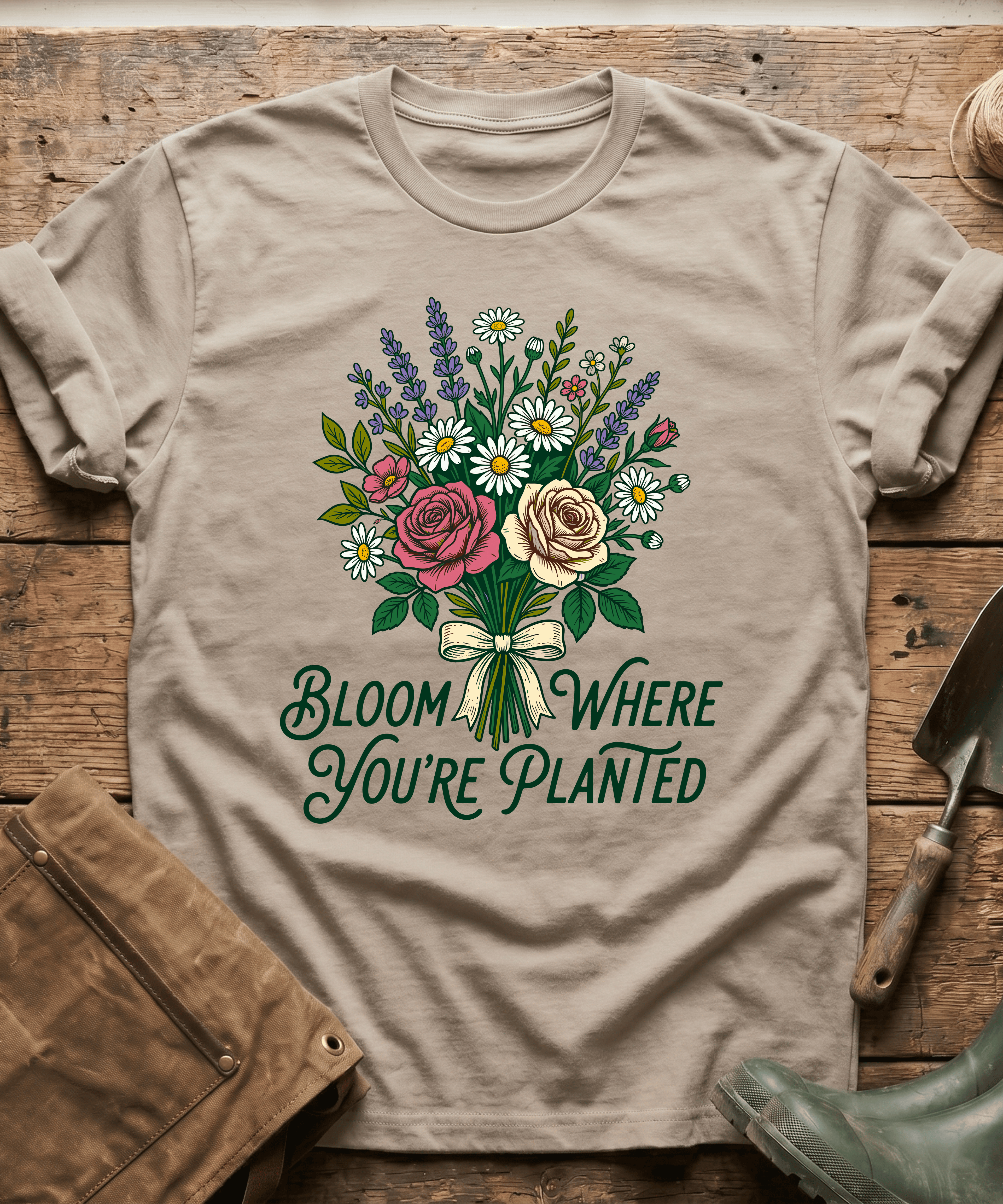 Bloom Where You Are Planted T-Shirt