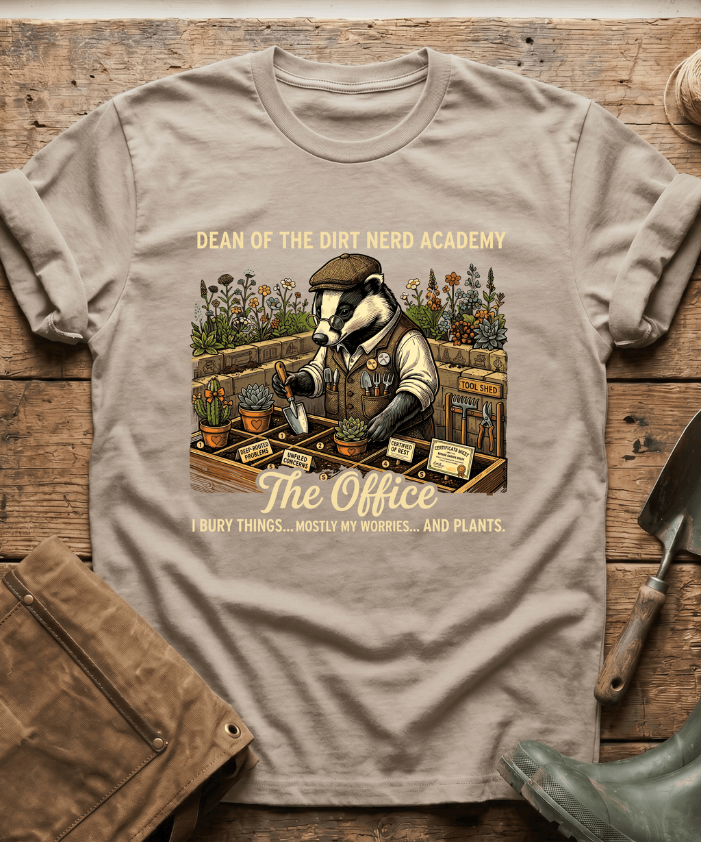 Dean of the Dirt Nerd Academy T-Shirt