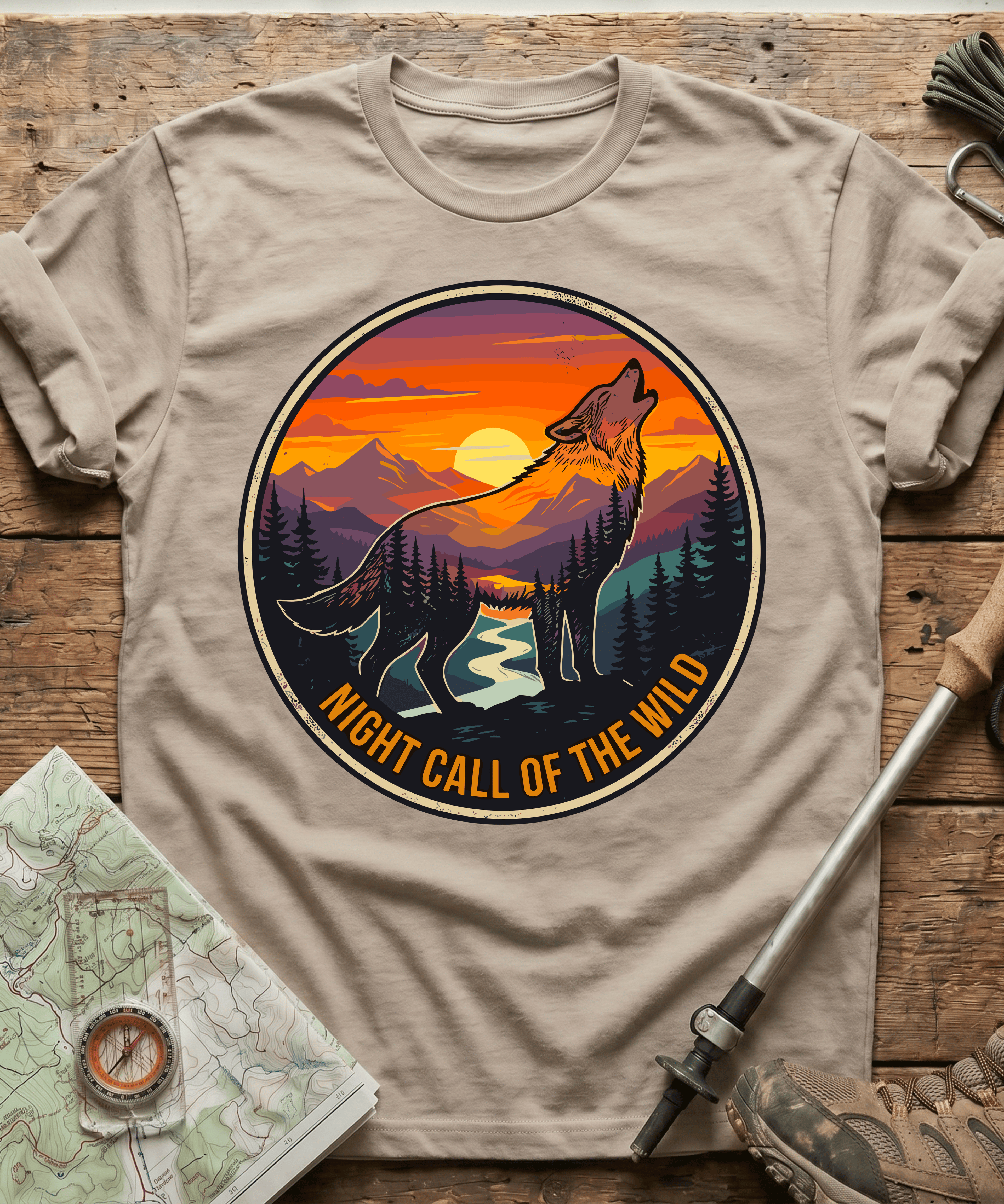 Night Call Of The Wild T-shirt