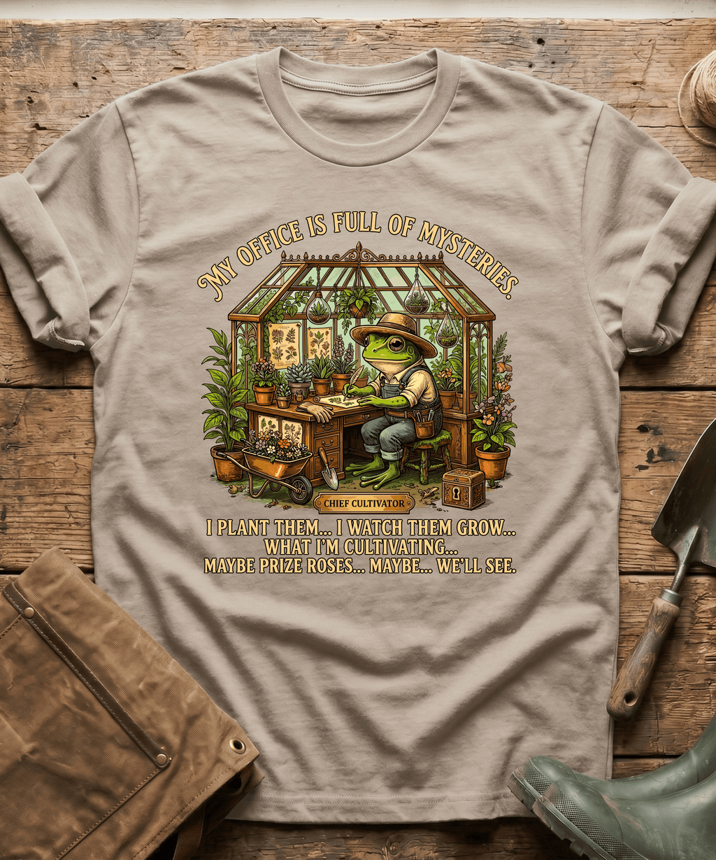 Chief Cultivator Office Full Of Mysteries T-Shirt