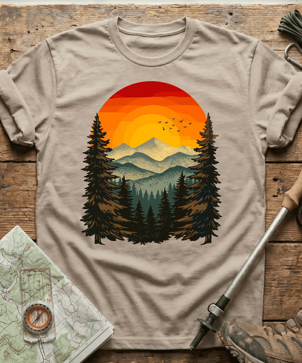 Vintage Twin Pines Mountain T-Shirt