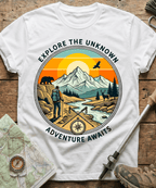 Explore The Unknown Adventure Awaits T-shirt