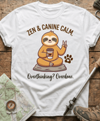Zen And Canine Calm T-shirt