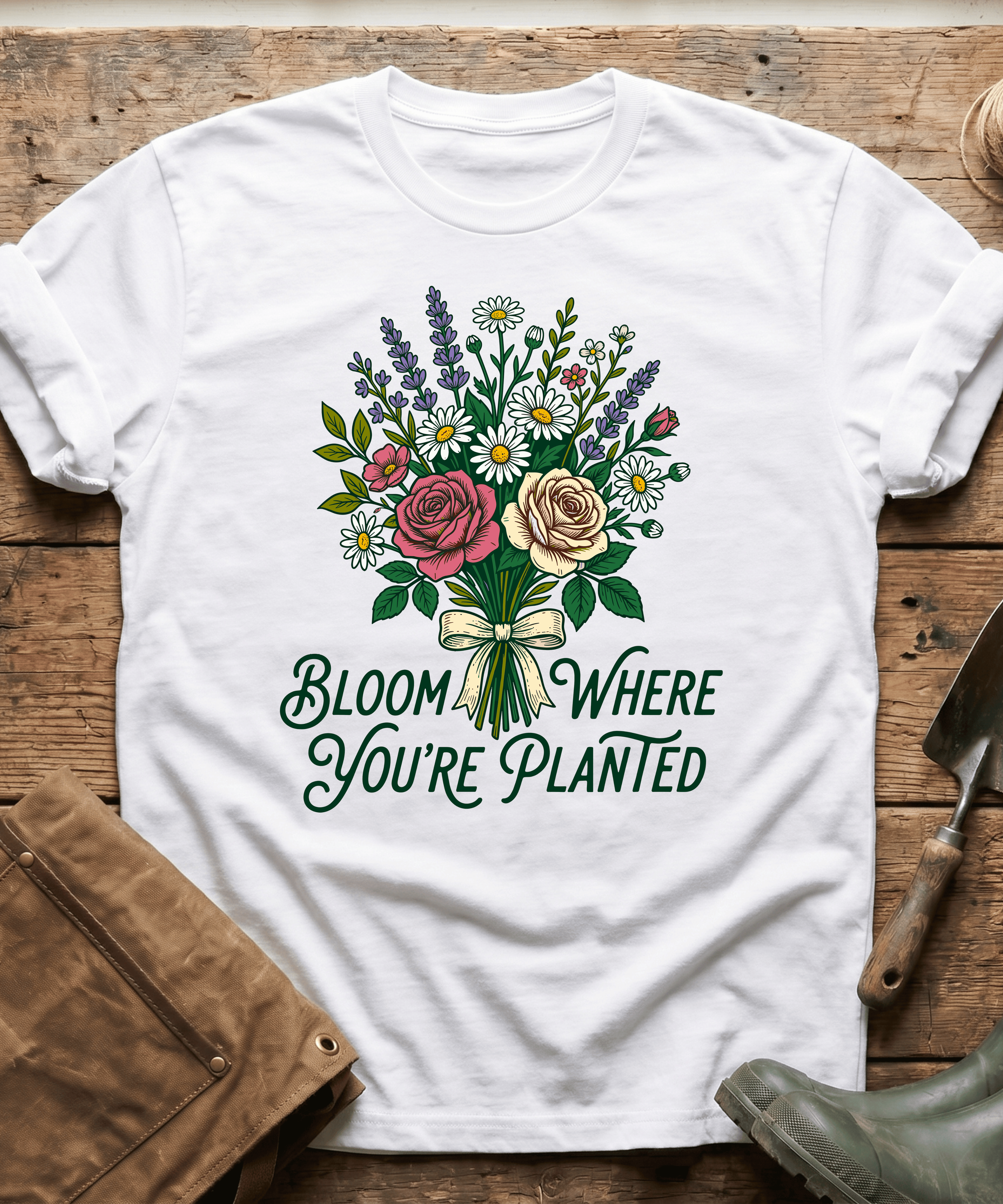 Bloom Where You Are Planted T-Shirt