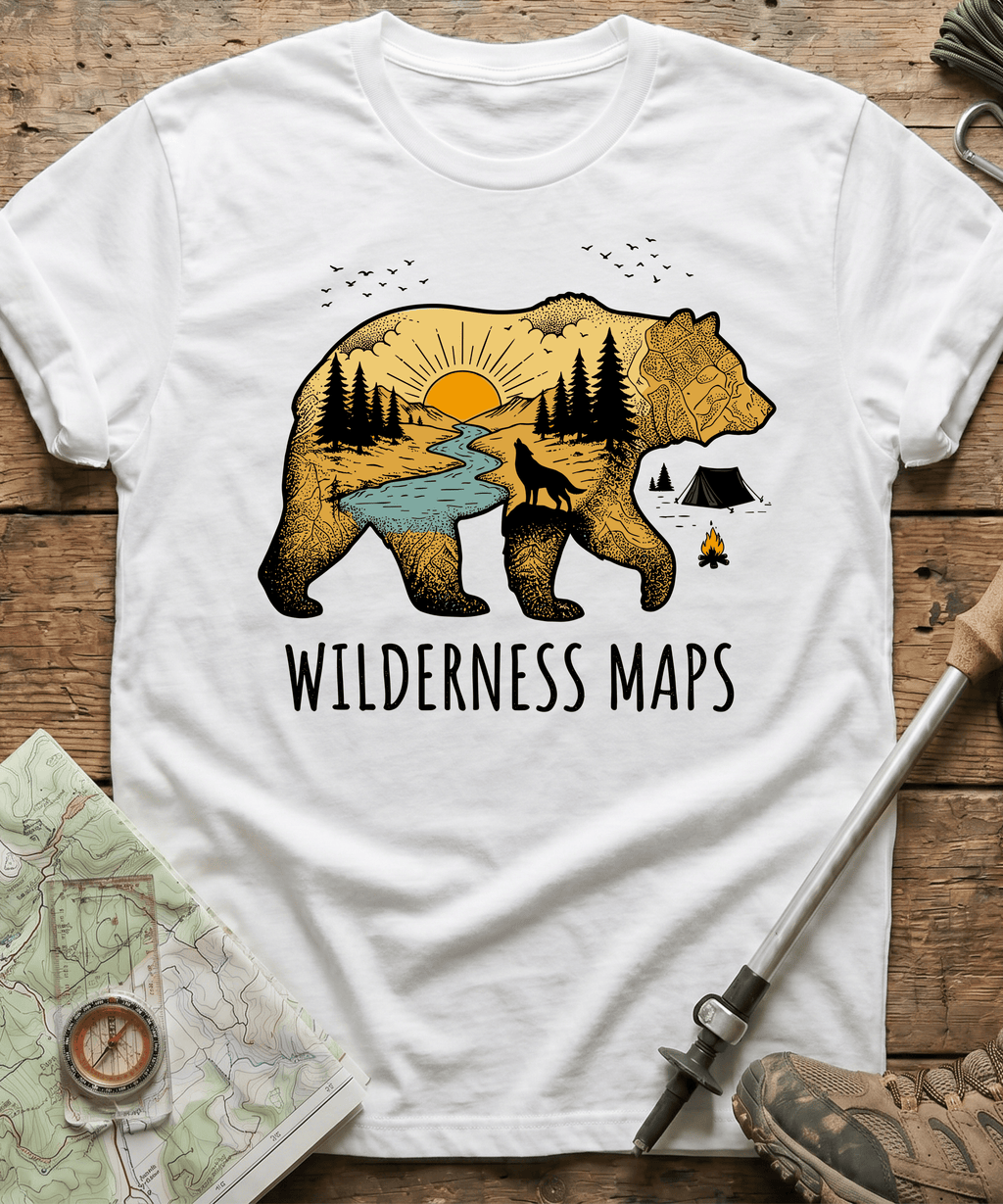 Wilderness Maps T-shirt