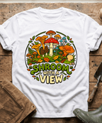 Shroom With A View Wild Mushrooms T-Shirt