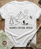 Journey Explore Repeat T-shirt