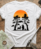 Retro Forest Sunset T-Shirt