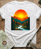 Scenic Wilderness Explorer Sunset T-Shirt