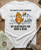 My Heartbeats For Book And Bean T-shirt