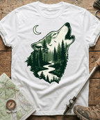 Howling Wolf Forest River T-Shirt