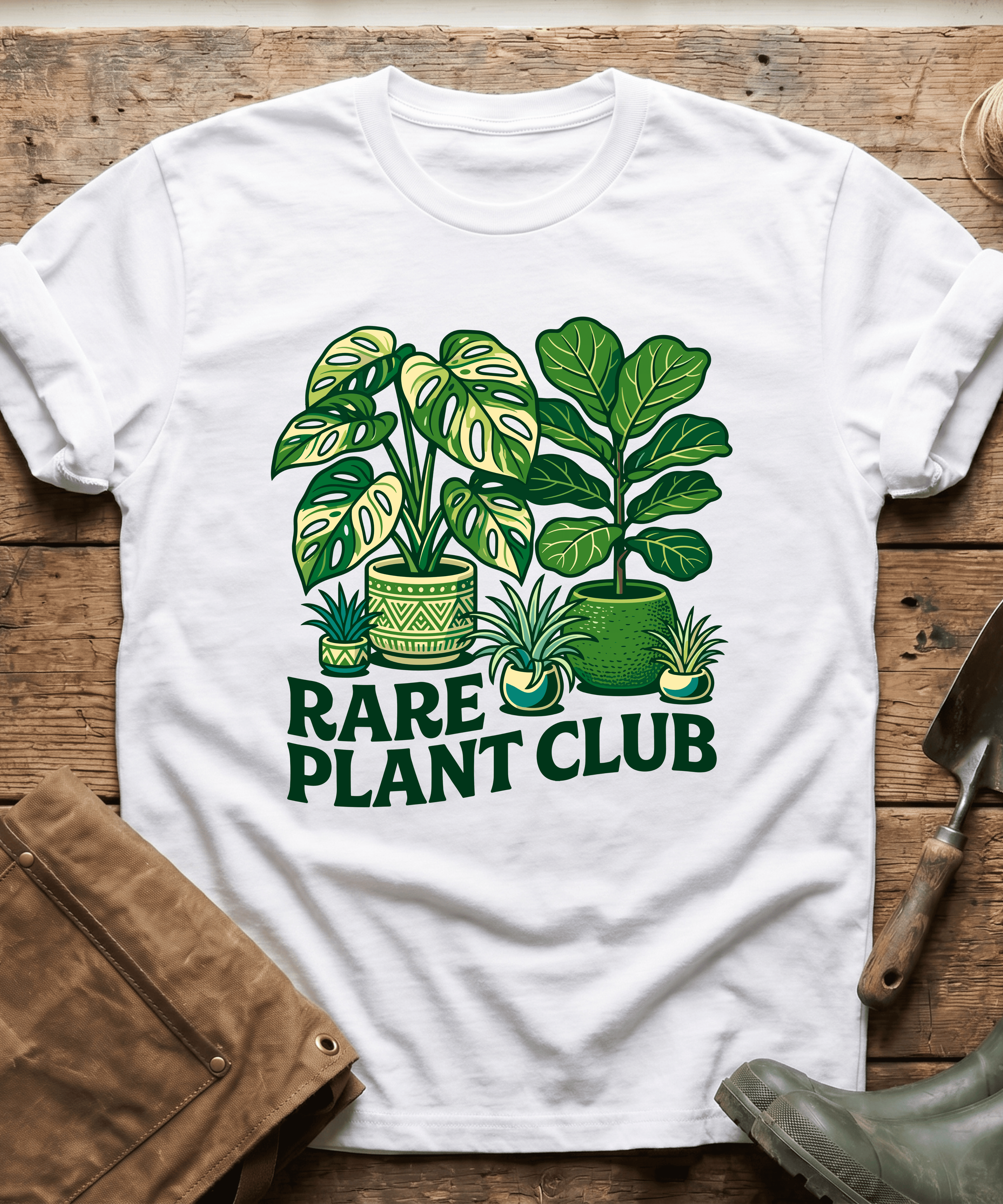 Rare Plant Club Variegated Monstera T-Shirt