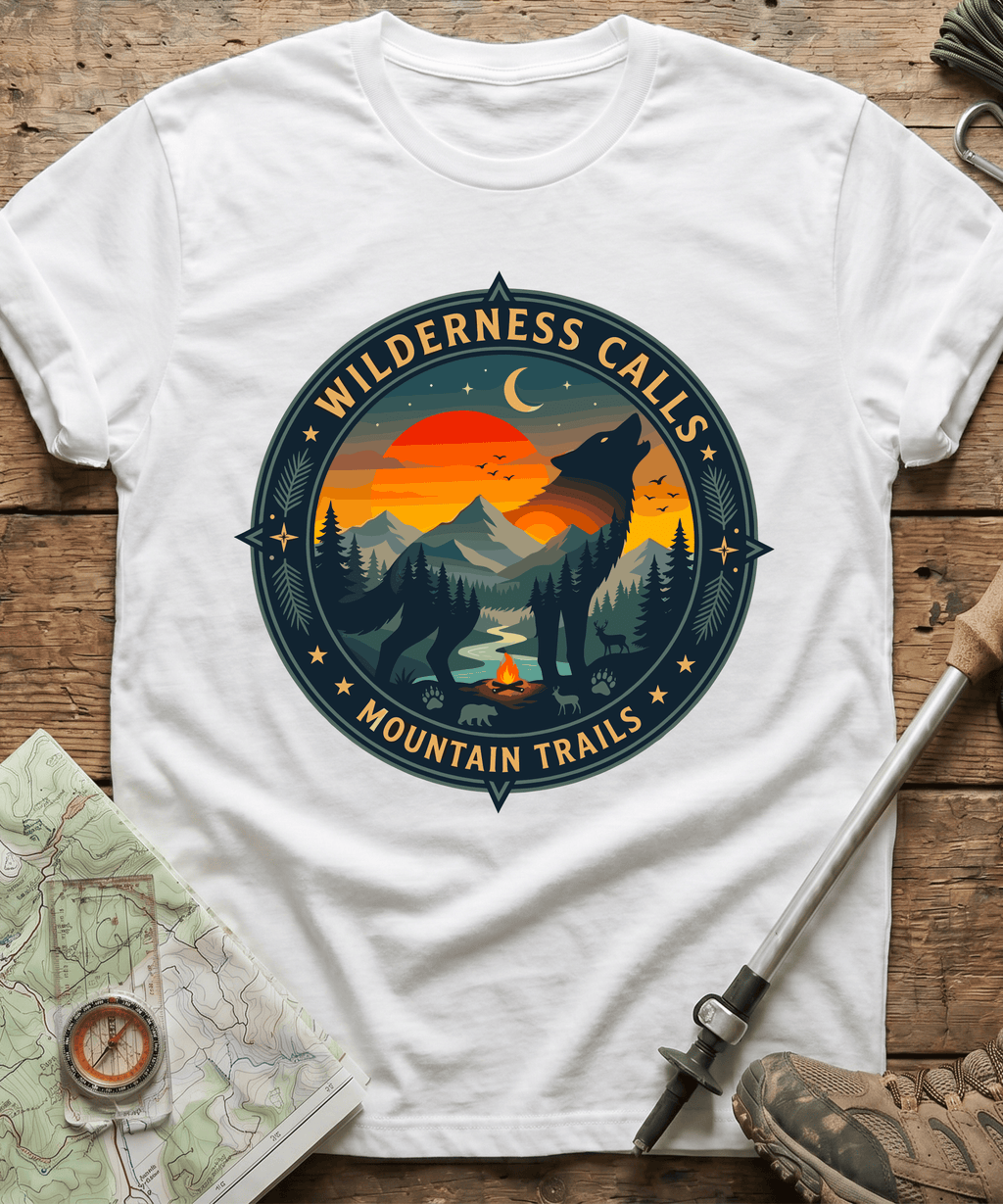 Wilderness Calls Mountain Trails T-shirt