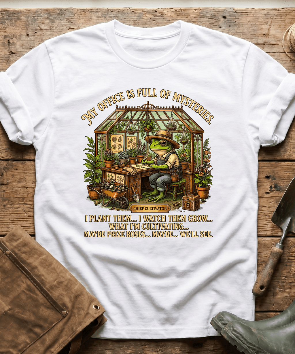Chief Cultivator Office Full Of Mysteries T-Shirt