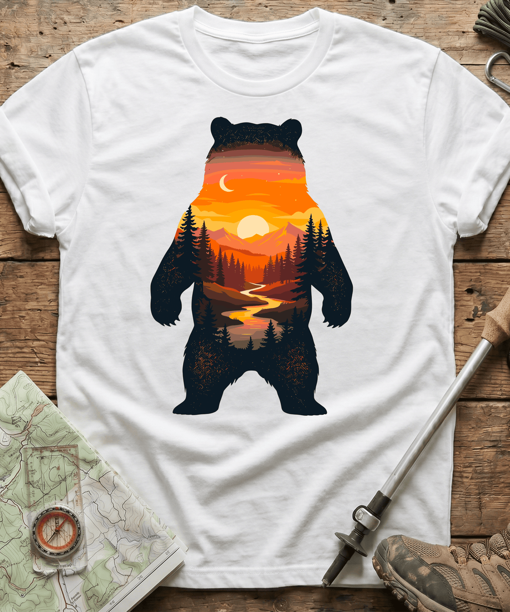 Mountain River Bear T-Shirt