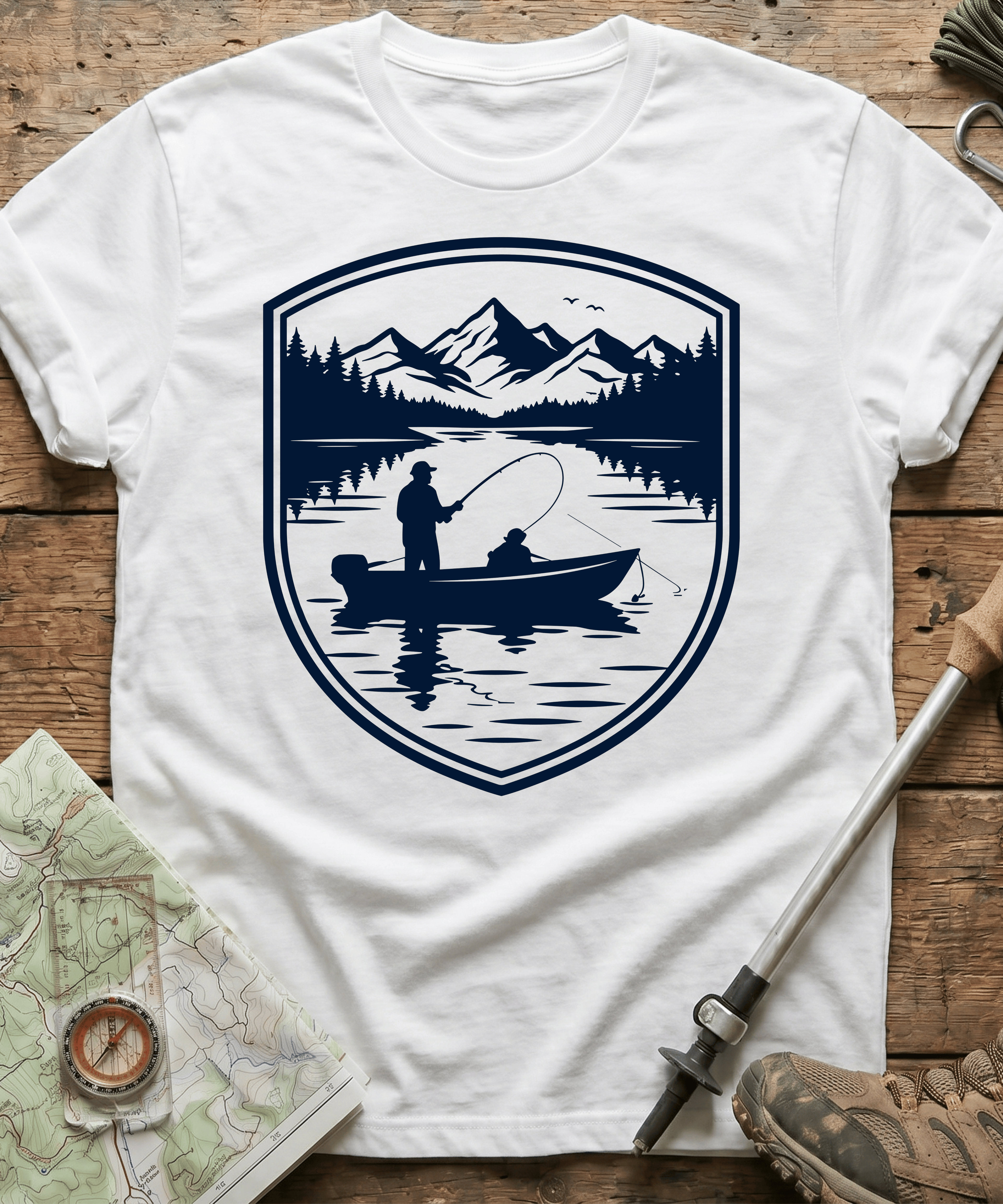 Lake Fishing Adventure T-Shirt