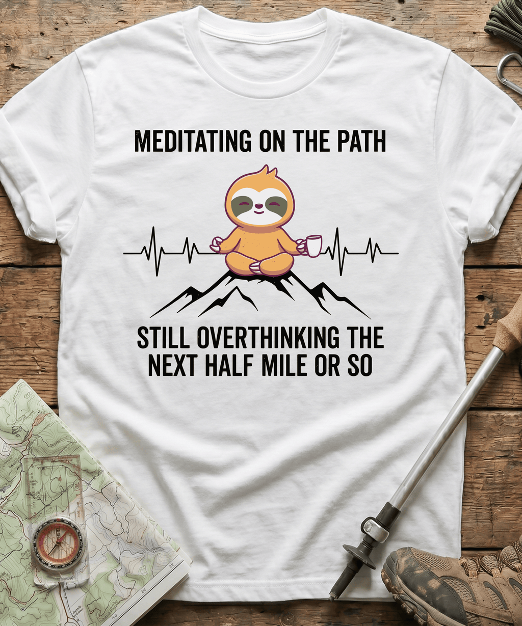 Meditating On The Path T-shirt