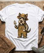 Vintage Gardening Dog Character T-Shirt