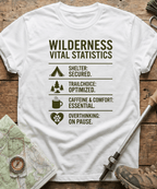 Wilderness Vital Statistics T-shirt