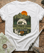 Lost Pines Lodge Trail And Coffee T-shirt