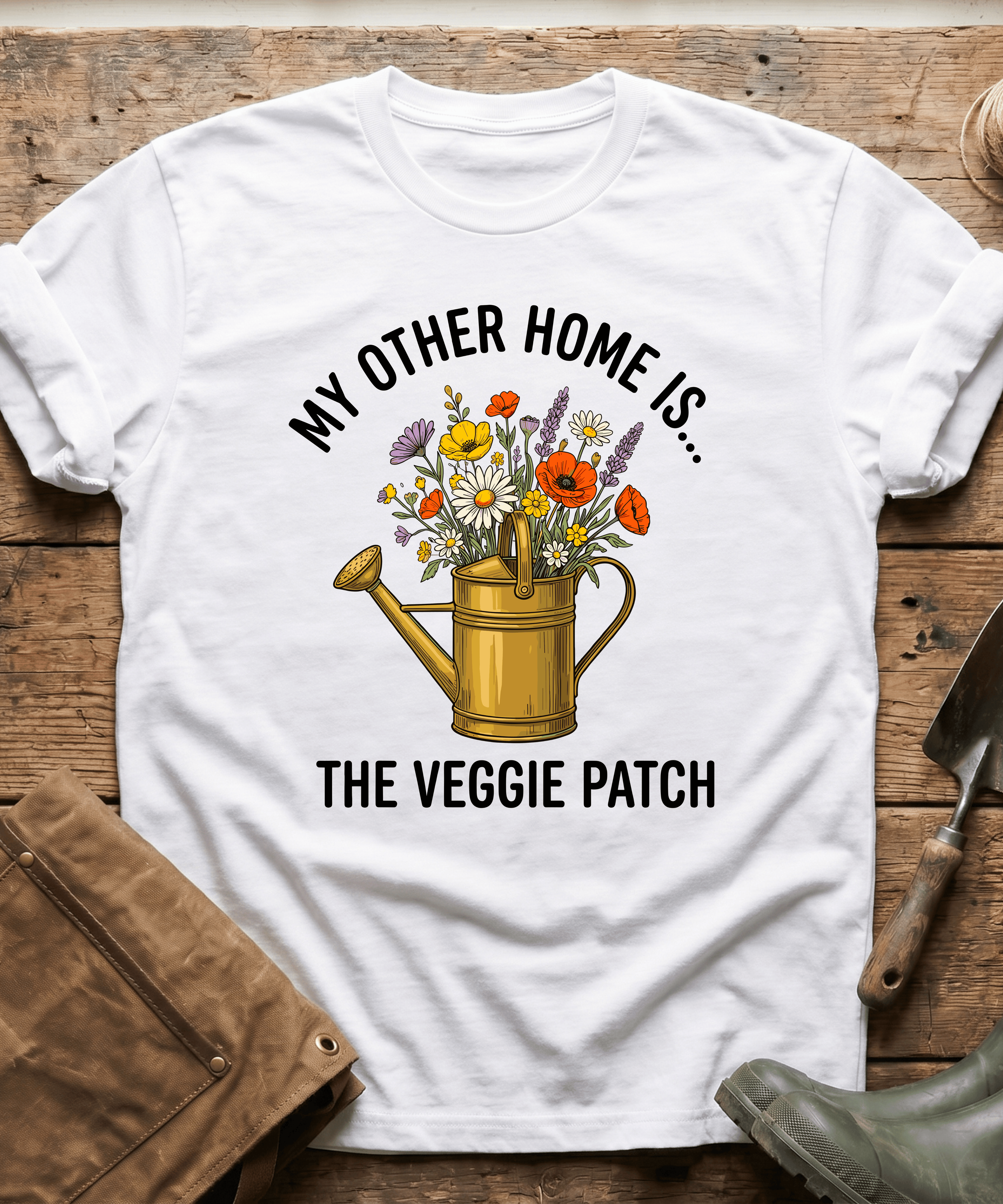 My Other Home Is The Veggie Patch T-Shirt