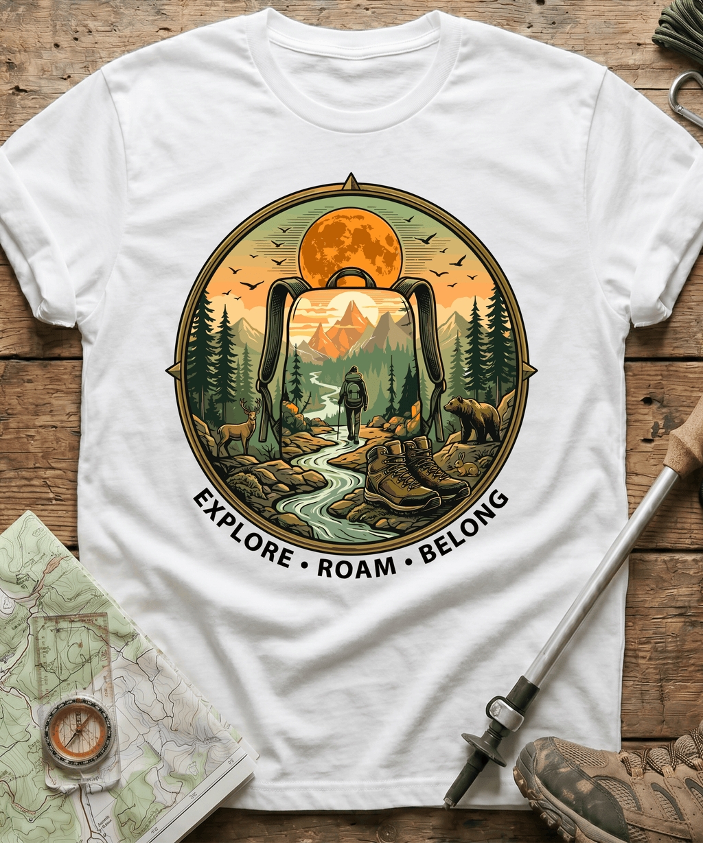 Explore Roam Belong T-shirt