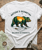 Nature's Geometry Balance And Strength T-shirt