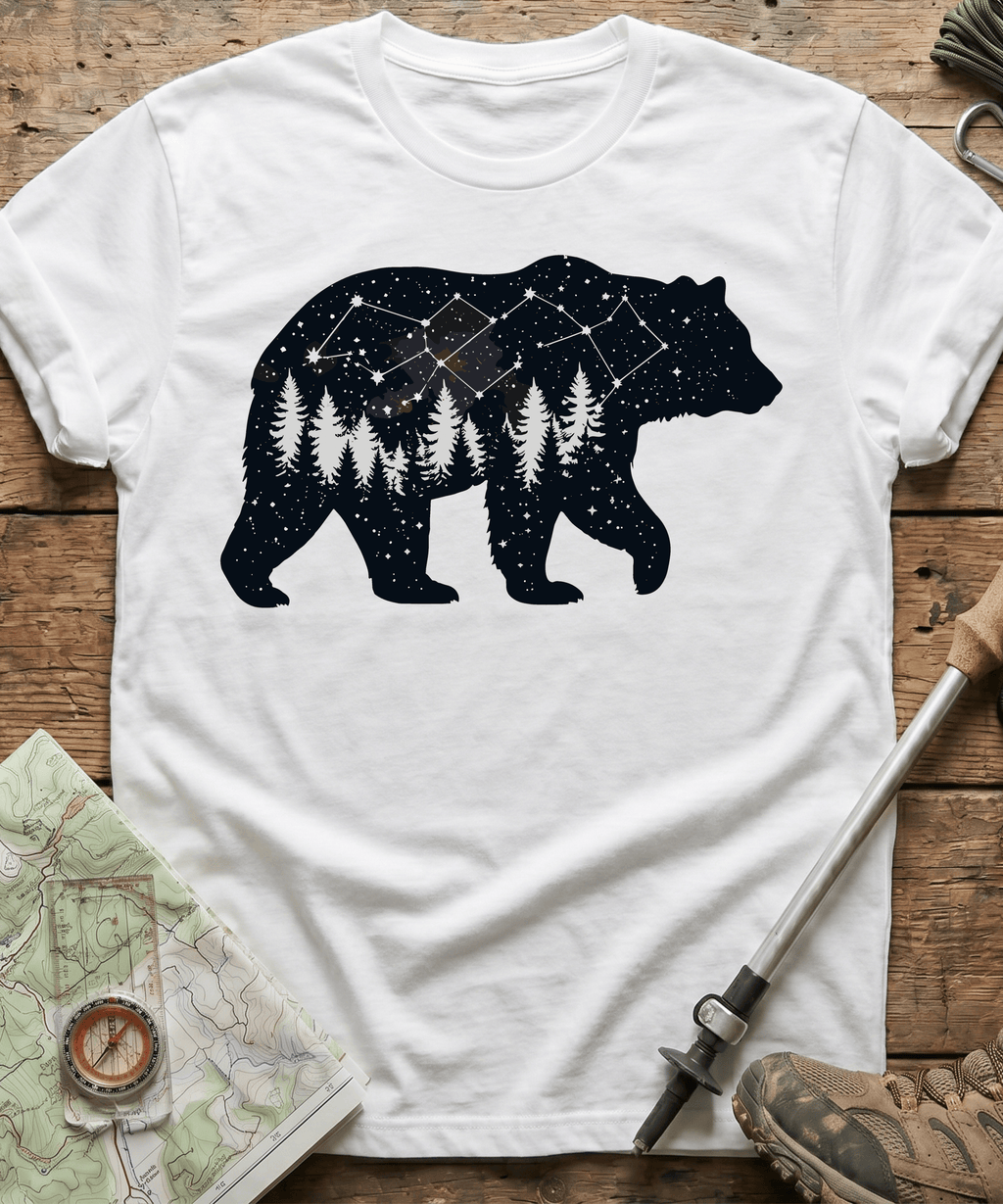 Starry Night Constellation Bear T-Shirt